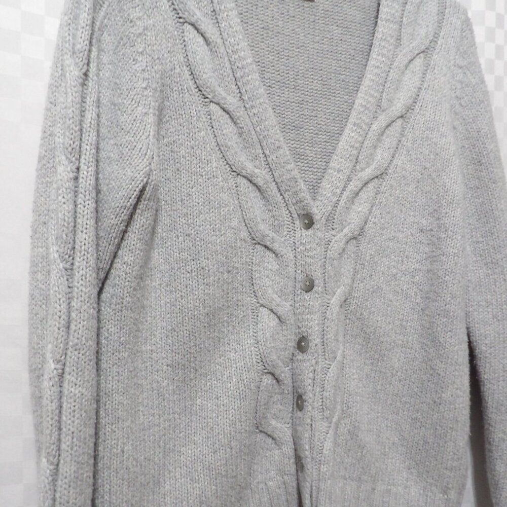 OLD NAVY Chunky Knit Cardigan | L - Picture 3 of 7